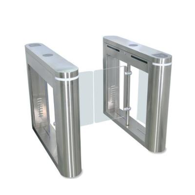 China 304 Stainless Steel Cheap Factory Price Turnstile Swing Barrier Swing Barrier Gate for sale