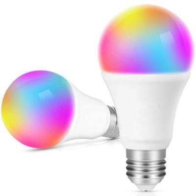 China E27 E27 Smart Remote Control / B22 Smart Home Color Echo Alexa Light Bulb WiFi Light Bulb 10W for sale