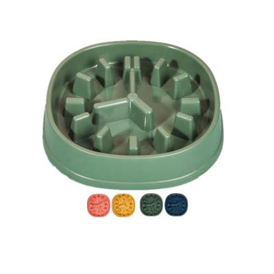 China Factory supply new design original non-automatic cat dog slow feeder pet dog feeder bowl for sale