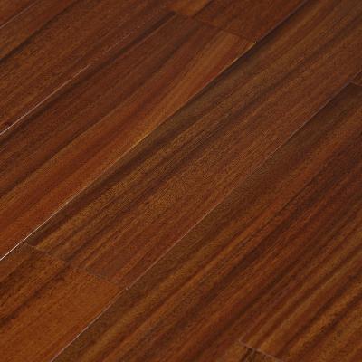 China Modern New Product Okan Solid Wood Flooring Indoor/Outdoor Hardwood Flooring For Sale for sale