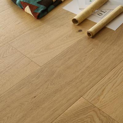 China Modern Custom Unfinished Oak Solid Hardwood Flooring Natural Solid Timber Flooring for sale