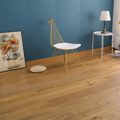 China Natural Solid Wood Flooring 190mm Wide Modern White Oak Hardwood Flooring White Oak Flooring for sale