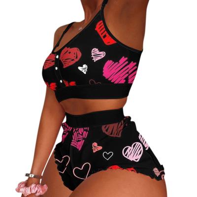 China 2022 hot valentines sexy plus size nightgowns women breathable sexy pajamas for sale