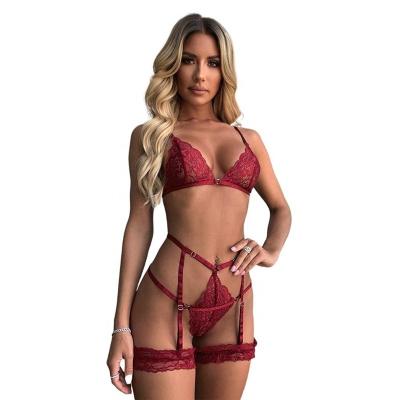 China Spandex Solid Color Lace Valentines Day Unde Erotic Japanese Mature Bodysuits Lace Panties Thong Lingerie Sexy Lingerie for sale