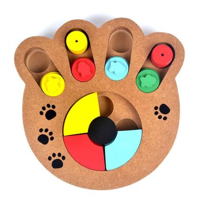 China Viable Pet IQ Training Toy Fun Food Dispensing Feeder Pet Feeding Toys Pamper Intelligent Toys for sale