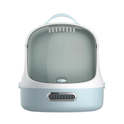 China New Breathable Luxury Portable Pet Travel Bag Car Space Capsule Smart Pet Cages for sale