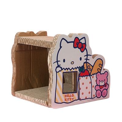 China Viable Cat Claw Toy Shape Pet Train Pet Train Grinding Three-Dimensional Scratcher for sale