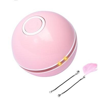 China Viable Pet Toys Hot Selling Auto-hey Cat Toy Design Toy Ball Electric Funny Cat Fun New Automatic Ball Rechargeable Safe for sale