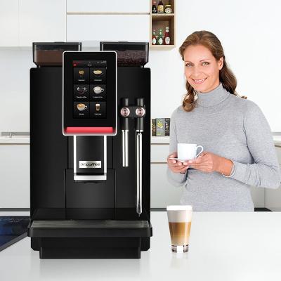 China Hotel Minibar S1 Fully Automatic Espresso Coffee Machine With Powder Milk Container for sale