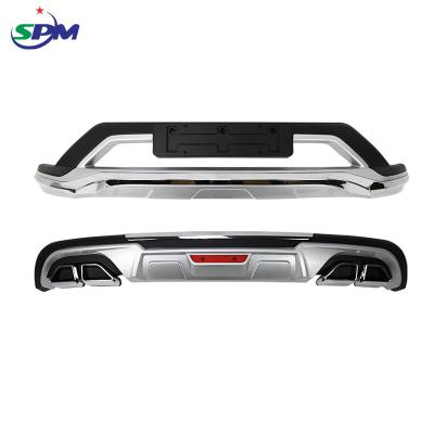 China ABS SPM Front Bumper Protector and Rear Bumper Guard For Hyundai Tucson 2019+ for sale