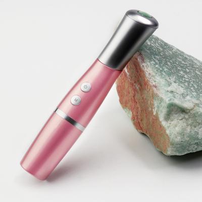 China 2020 Newest Blood Vessels Removal Portable Vibration Wrinkle Remover Jade Eye Massager Pen for sale