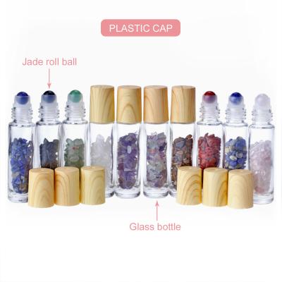 China Eco-friendly Recyclable Wholesale Essential Oil Empty Perfume 5ml 10ml 15ml 20ml Frosted Clear Glass Roll On Bottle for sale