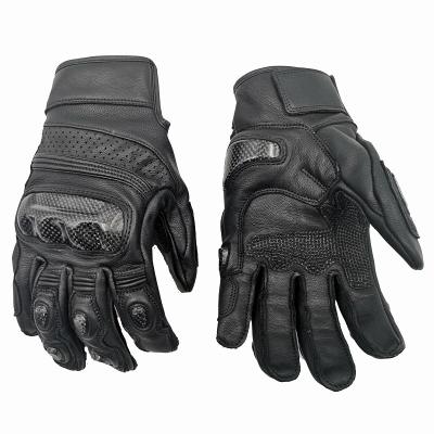 China MOTRAVEL New Arrival MG006 Goat Leather Windproof Motorcycle Racing Gloves For Adults for sale