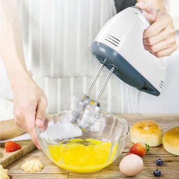 China Handheld Beater Ejector Button Egg Beater Cake Dough 7 Speeds Blender Chopper High Efficiency Food Blender Home Kitchen Appliances 110 Speeds for sale