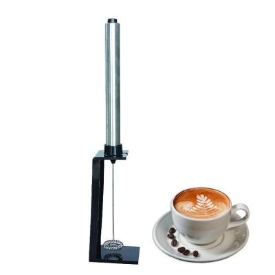 China Sustainable Wholesale Battery Powered Coffee Milk Froth Maker With Stand for sale