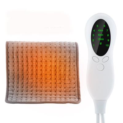 China Factory Anti-static Hot Sales Temperature Controlled Settings Machine Washable Electric Heating Blanket For Beds for sale