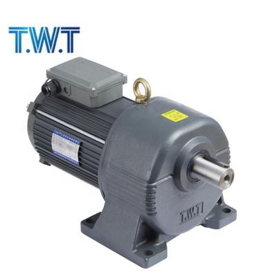 China High Torque Low Torque RPM AC Electric Motor Totally Enclosed Vertical Motor 1/2hp 1hp 2hp 3hp Magnetic Brake Small for sale