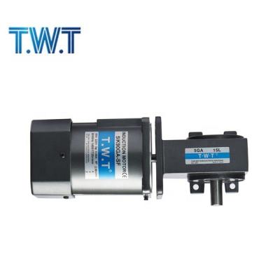 China Totally Enclosed T.W.T 08SGA, 5GA15L, DC 24v Worm Gear Motor for sale