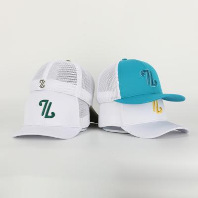 China High Quality Custom Logo Trucker Hat Adult Gorras Snap Back Mesh Flex Fitted 112 Panel Plain 3D Embroidery OEM Wholesale COMMON 6 for sale