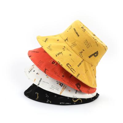 China COMMON Hot Fashion Wide Brim Bucket Hat With Print Pattern Custom Fisherman Cap Outdoor for sale