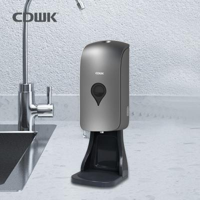 China CDWK 1000ml Modern Luxury Bathroom Accessories Liquid Soap Dispenser Set for sale