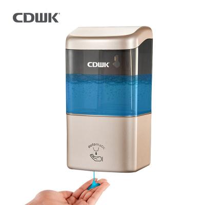 China Foam Touchless Soap Dispenser Foam Soap Dispenser CDWK Top Grade OEM 0.6L Sensor Liquid Soap Dispenser for sale