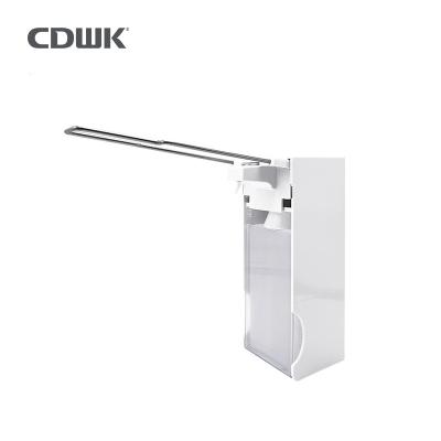 China Modern CDWK 2022 Manual Liquid Dispensing For Soap Elbow Soap Dispenser Wall for sale