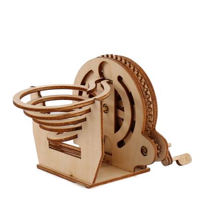 China Factory Wholesale Interesting Educational Laser Cutting Toys 3D Laser Cut Wooden Puzzle for sale