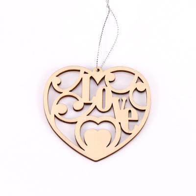 China China Ornament Charm Factory Direct Xinchao Popular Laser-Cut Wood Carved Art Business Natural Bamboo Color Folk Guangdong China for sale