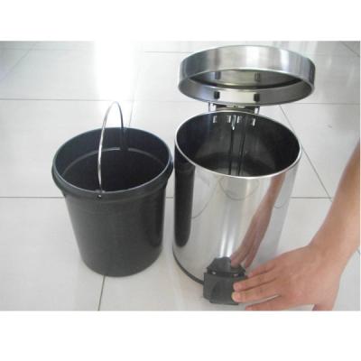 China 5L Foot Pedal Sustainable Waste Bin for sale