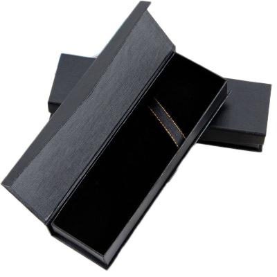 China Recyclable Material Luxury Tip Pen Gift Box Pen Gift Boxes Customized Paper Pen Package Box Black Jewelry for sale