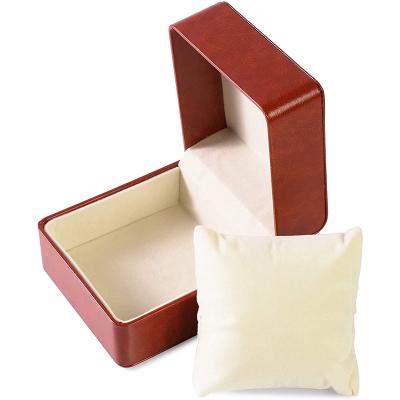 China Luxury Custom Printed Simple PU Watch Packaging Leather Gift Boxes PU Watch Box Suppliers Watch Boxes for sale