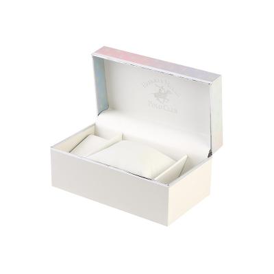 China Luxury Custom Decorative Logo Watch Organizer Box Watch Display Gift Packaging Box Single Slot Watch Case for sale