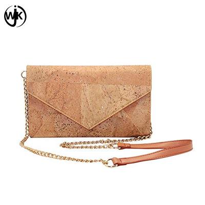 China Cork sling bag new cork sling bag lady purse wholesale handmade cork sling bag eco-friendly durable and superior cork for sale