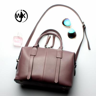 China Durable and superior custom made leather women bag handbags fashion genuine leather shoulder bag for sale