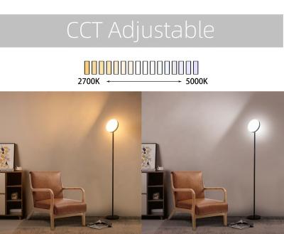 China CCT Adjustable Position Lamp Led CCT Adjustable Brightness New Design Remote Control Led Modern Stand Light Floor Lamp for sale