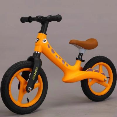 China NYLON Factory Cheap Price Balance Bike For Kids Baby 12 Inch Children 2 to 6 Year Old Small Bicycle No Pedal Slide Child Cycle for sale