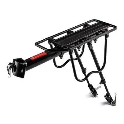 China Aluminum Best Selling Universal Aluminum Alloy Bike Luggage Carrier Bicycle Rear Rack for sale