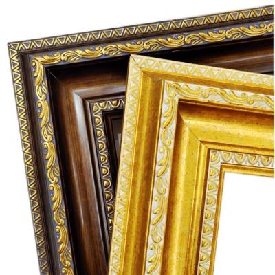 China Contemporary Popular Cheap New Style Plastic Picture Frame Casting PS Mirror Frame Mount for sale