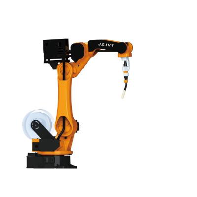 China Machinery repairs workshop industrial robotic arm handing and laser welding steel tube pipe welding robot arm for sale