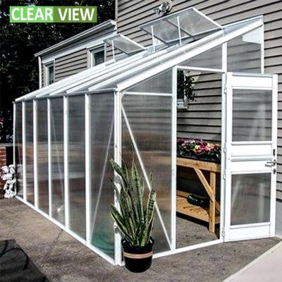 China CLEARVIEW Sustainable Sunrooms Heat Break Four Season Double Glazed Aluminum Glass Sunroom for sale