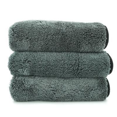 China Best Quality Super Plush 40X40cm 1200GSM Microfiber Super Absorbent Ultra Thick Towel Car Drying for sale