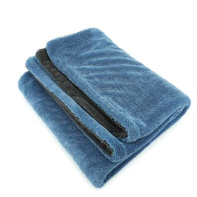 China Best Super Absorbent Super Absorbent Microfiber Car Towel 1200gsm Loop Extremely Durable Twisted Drying Towel for sale