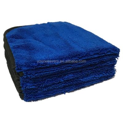 China 550GSM Car Care Auto Care 40x40cm Water Absorbent Long Shorts Pile 40x40cm Auto Detailing Cloth Kitchen Household Microfiber Wash Drying Towel for sale