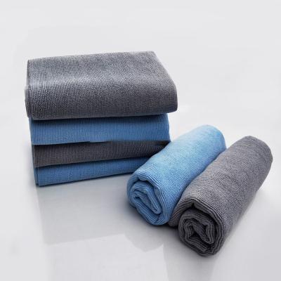 China & Pearl 400gsm Fast Weave Wholesale 40x40cm Retail Microfiber Towel Professional Edgeless Waxing Automatic Detailing Wash Cloth for sale