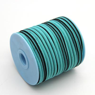 China Multi Color Sustainable High Elasticity Soft Stretch Rope Elastic Strap PP Braided Elastic Rope 6 Mm For DIY Homemade for sale