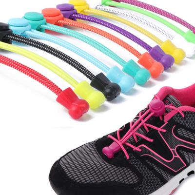 China Round Shoe Tie 2021 New Products Promotional Gift Shoe Tie Laces Colorful Shoe Lace for sale