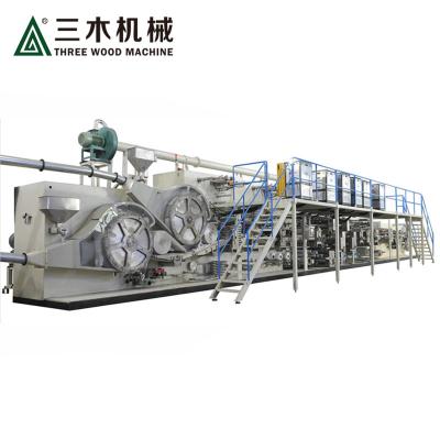 China Building Material Shops Premium Double Wing Quality Hospital Disposable Underpad Making Machine for sale