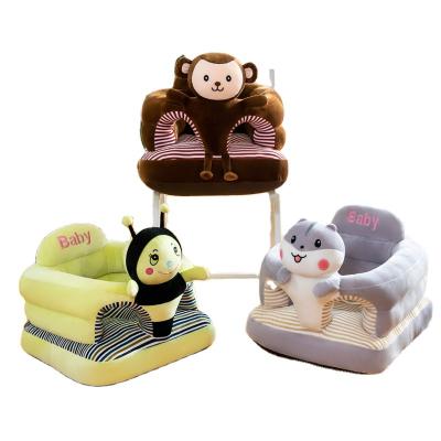 China Made in China Custom Cartoon Baby Learn Plush Infant Toy Chair Infant Toy Chair Practice Safety Chair Small Sofa Custom Size for sale