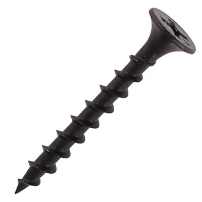 China Bulge Head Factory Price Coarse Thread Black Carbon Steel Drywall Screw for sale